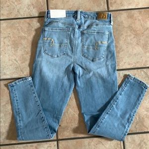 American Eagle hi-rise Jegging Jeans sz 4 Short